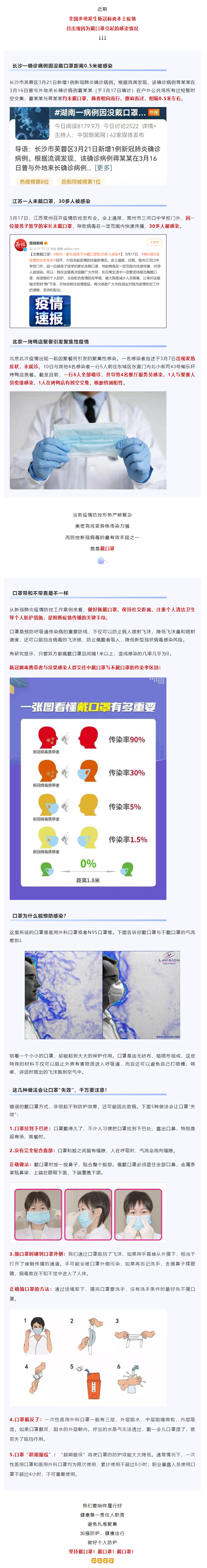 【疫情防控不松懈】距離0.5米被感染！戴口罩真的很重要！.png